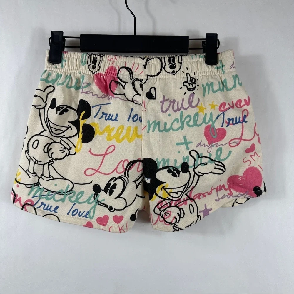 NWT Zara x Disney Kid’s Cream Shorts | Size 13-14